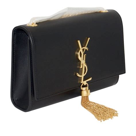 ysl shoulder bag with tassel.